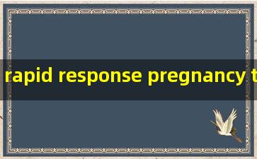 rapid response pregnancy test suppliers